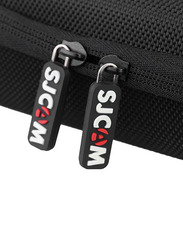 Action Camera SJCAM Water-Resistant Shockproof Travel Camera Case Protective Bag, Large Size, Black