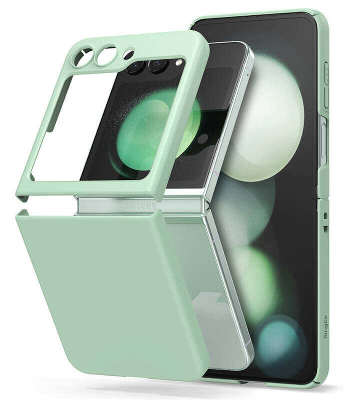 

Ringke Slim Case Compatible with Samsung Galaxy Z Flip 5, Non-Yellowing Transparent Hard PC Thin Premium PC Lightweight Protective Phone Cover for Z F