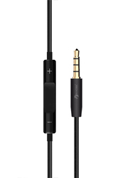 Nyork NYE-121 3.5 mm Jack Universal In-Ear Mono Headsets, Black