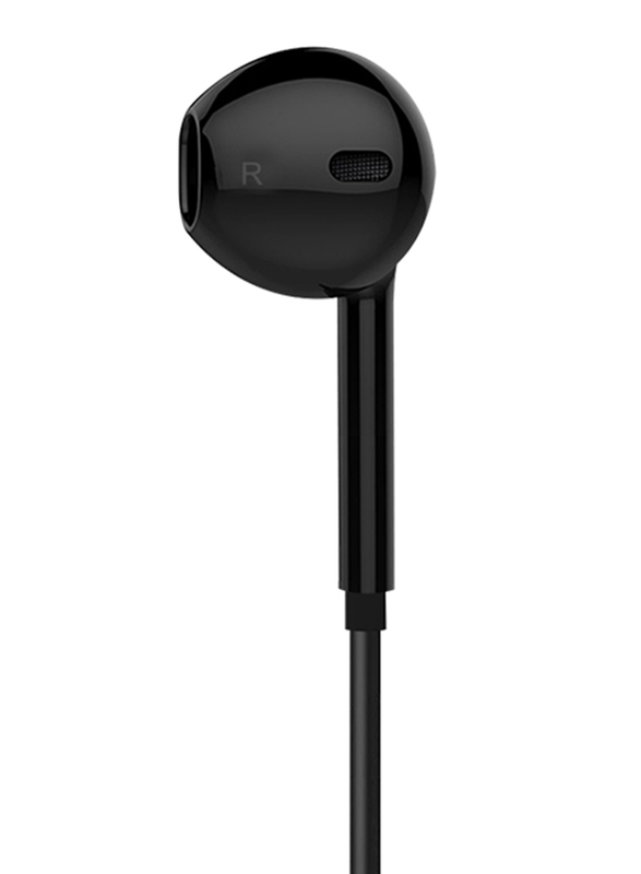 Nyork NYE-121 3.5 mm Jack Universal In-Ear Mono Headsets, Black