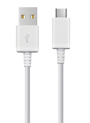 Nyork 1-Meter NYU-50 USB Type-C Cable, High Speed 2.1A USB A Male to USB Type-C, Sync and Charging Cable for Smartphones, White