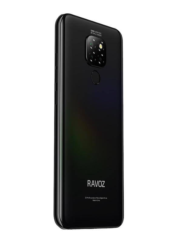 Ravoz Z5 Pro 2020 64GB Dazzling Black, 4GB RAM, 4G LTE, Dual Sim Smartphone