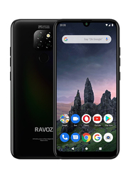 Ravoz Z5 Pro 2020 64GB Dazzling Black, 4GB RAM, 4G LTE, Dual Sim Smartphone