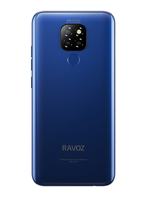 Ravoz Z3 Pro 2020 32GB Glossy Mazarine Blue, 3GB RAM, 4G LTE, Dual Sim Smartphone