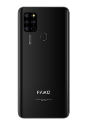 Ravoz Z6 Lite 2020 64GB Ivory Black, 4GB RAM, 4G LTE, Dual Sim Smartphone