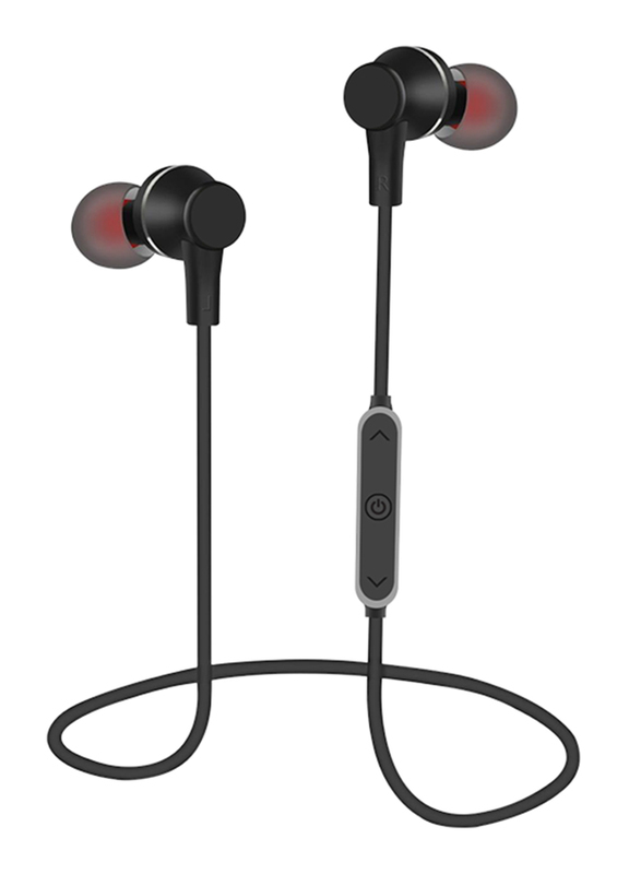 Nyork NH810 Sports Wireless/Bluetooth Neckband Headsets, Black