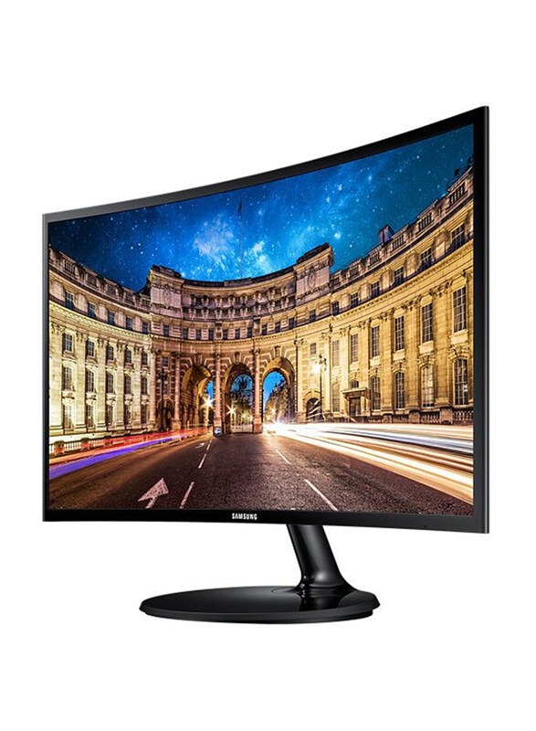 Samsung 24-inch Full HD Curved LED Monitor, LC24F390FHM, Black
