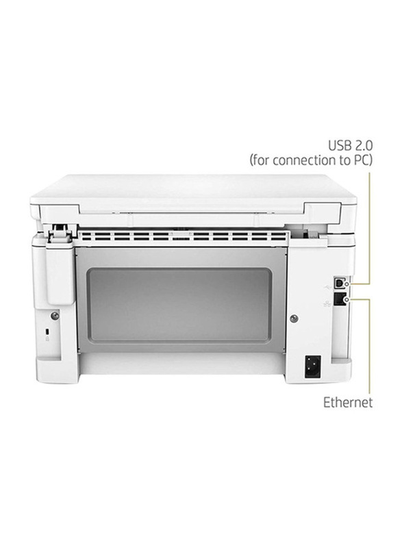 HP LaserJet Pro M130NW All-in-One Printer, White