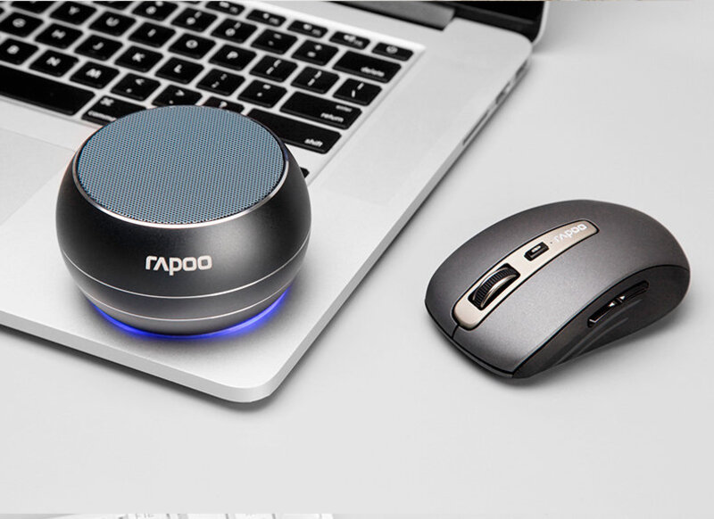 Rapoo A100 Mini Bluetooth Speaker, Black