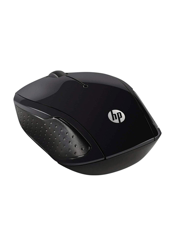 HP 200 Wireless Optical Mouse, Black