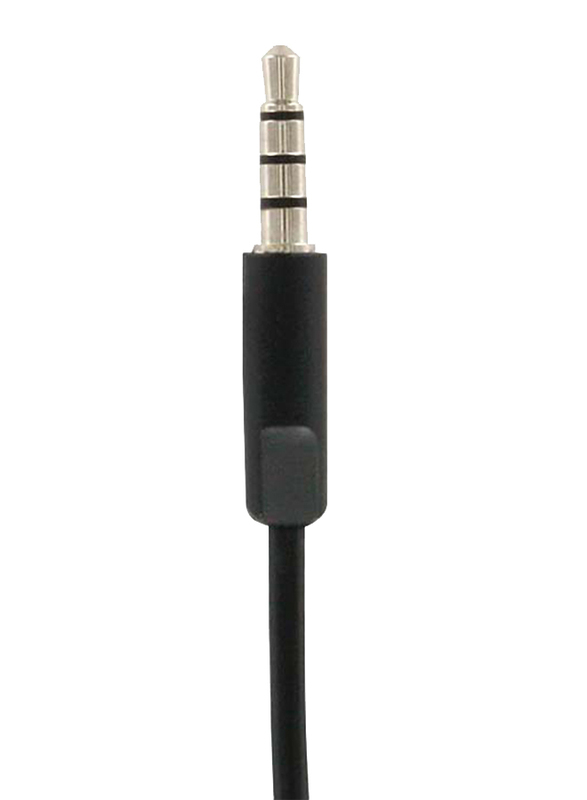 Logitech H111 Stereo 3.5 mm Jack On-Ear Noise Cancelling Headset, Black
