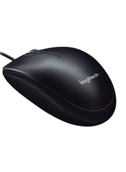 Logitech M90 USB Optical Mouse, Black