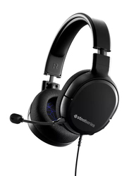 Steelseries Arctis 1 Wired Over-Ear Noise Cancelling Gaming Headset for PlayStation PS4, Xbox and Nintendo Switch, with Mic, Black