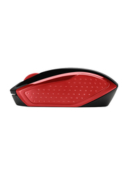 HP 200 Wireless Optical Mouse, Empress Red