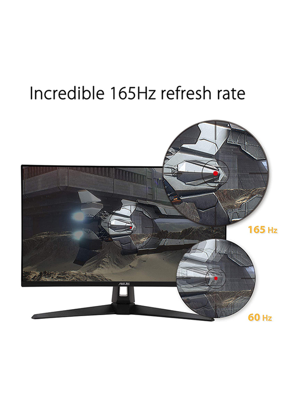 Asus 27 inch TUF Gaming Curved Full HD LED Monitor, 165Hz, VG279Q1A, Black
