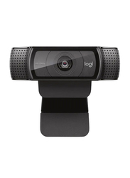 Logitech C920 Full HD Pro Webcam, Black