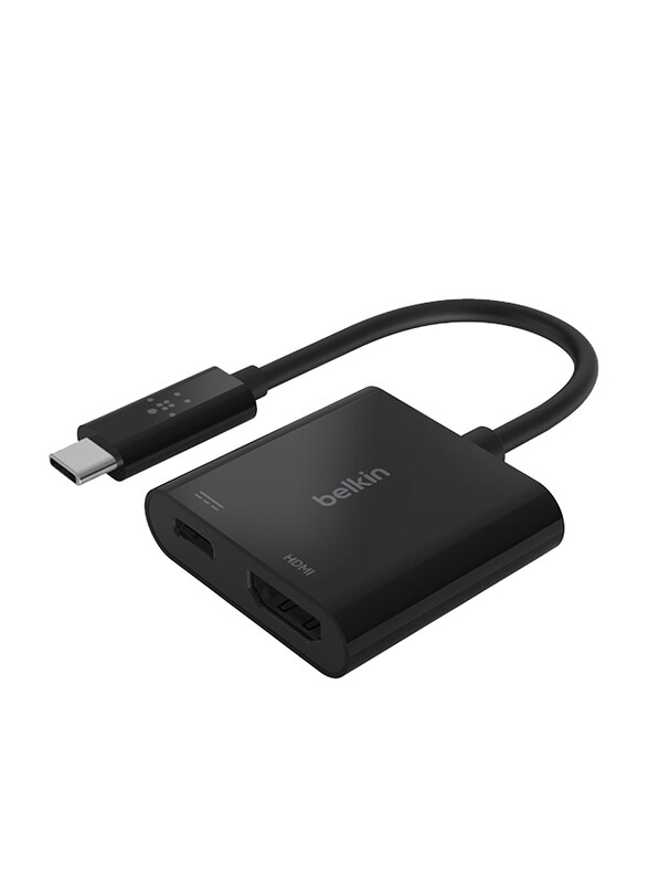 

Belkin USB Type C Male to HDMI Charge Adapter, Black