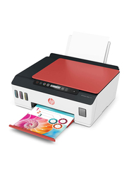 HP Smart Tank 519 Wireless All-in-One Printer, Red/White