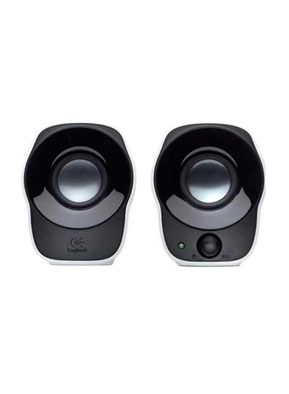 

Logitech Z120 Stereo Computer Speaker, Black/White