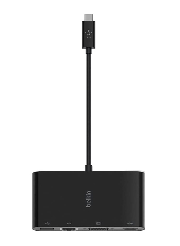Belkin USB Type-C Multimedia Adapter, Black