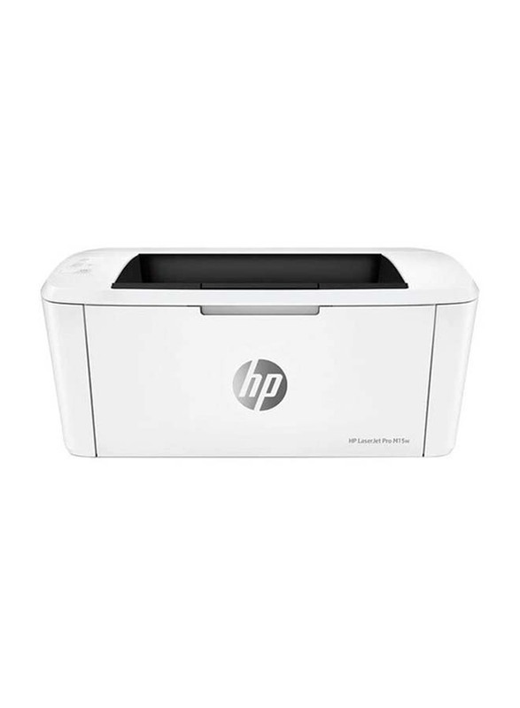 HP Laserjet Pro M15W Laser Printer, W2G51A, White