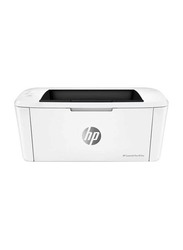 HP Laserjet Pro M15W Laser Printer, W2G51A, White