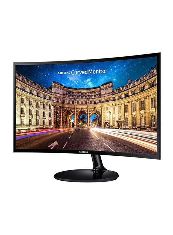 Samsung 24-inch Full HD Curved LED Monitor, LC24F390FHM, Black
