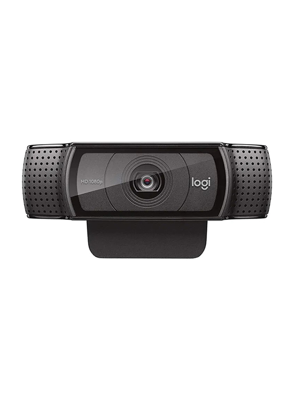 Logitech C920 Pro 1080P Full HD Webcam, Black