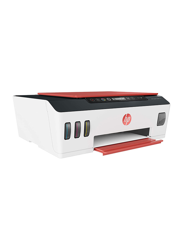HP Smart Tank 519 Wireless All-in-One Printer, Red/White