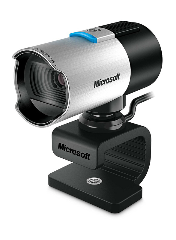 Microsoft LifeCam Studio HD Webcam, Silver/Black