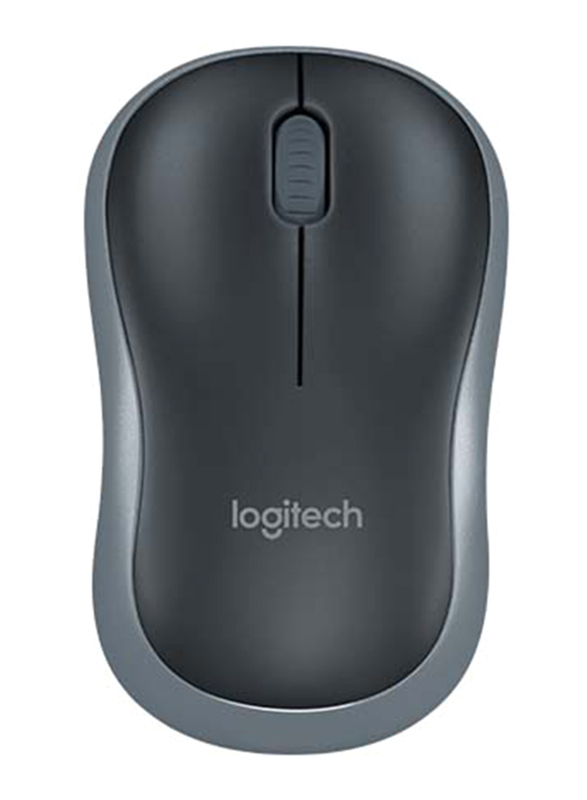 Logitech M185 Wireless Optical Mouse, Swift Grey