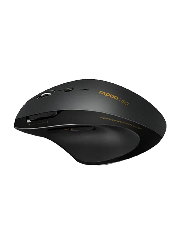 Rapoo 7800P Comfort Wireless Laser Mouse, Black