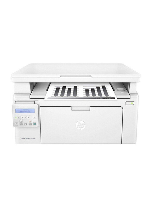 

HP LaserJet Pro M130NW All-in-One Printer, White