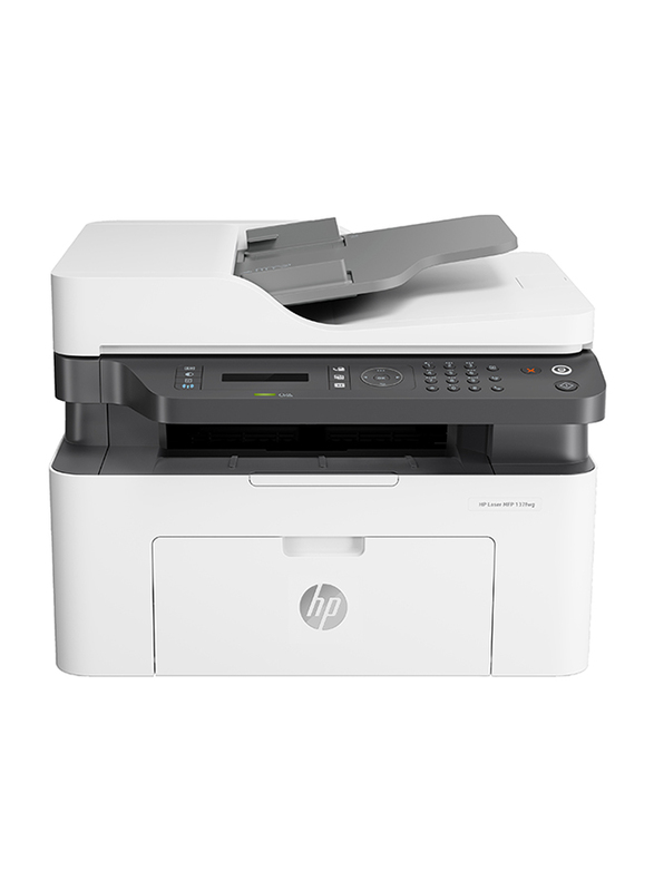 

HP Laserjet MFP Black and White Laser Multifunction Printer, White