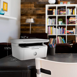 HP LaserJet Pro M28A Multifunction Printer, White