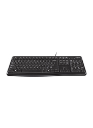 Logitech MK120 Wired English Keyboard and Mouse, Black