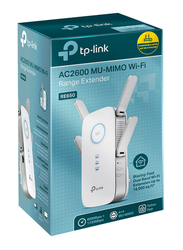 TP-Link RE650 AC2600 Wi-Fi Range Extender, White