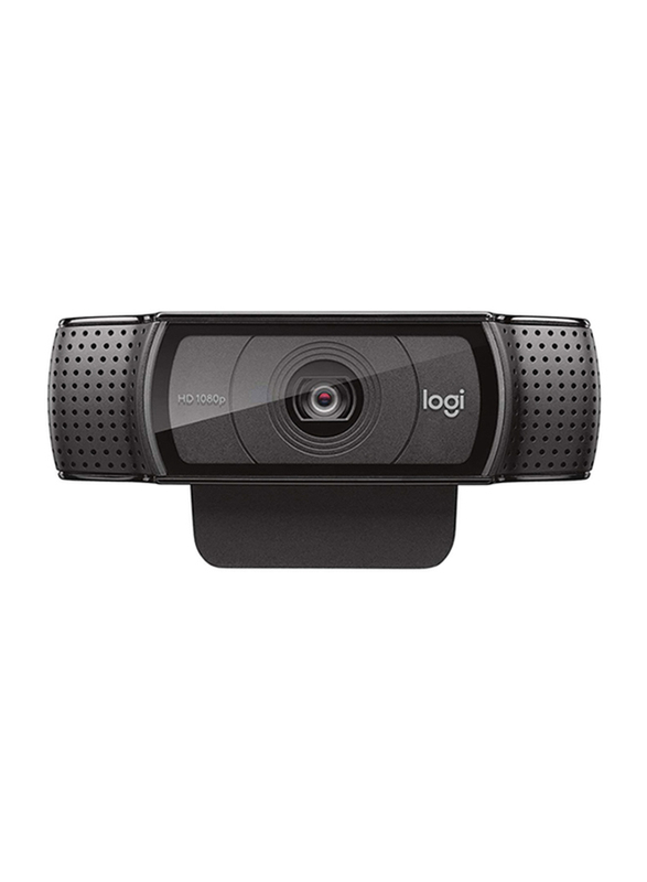 Logitech C920s Pro HD Web Cam, 2 MP, Black