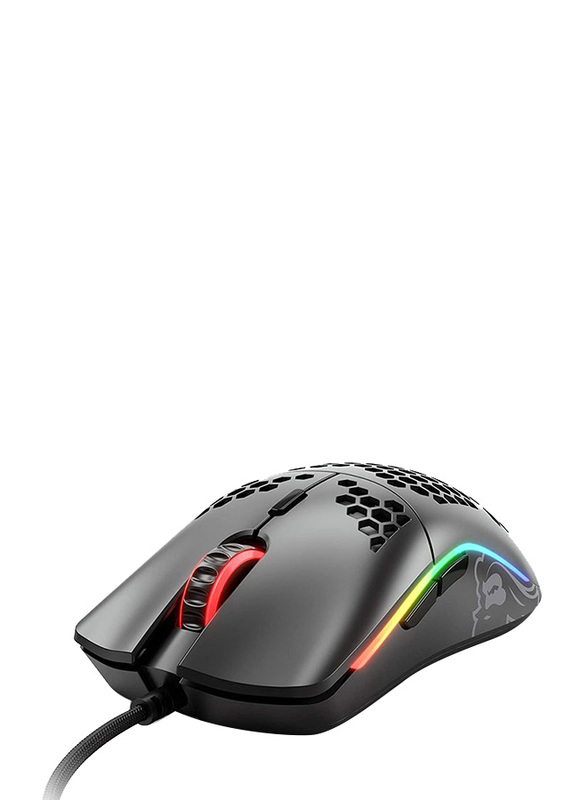 Glorious Model O Wired Optical Gaming Mouse, Matte Black