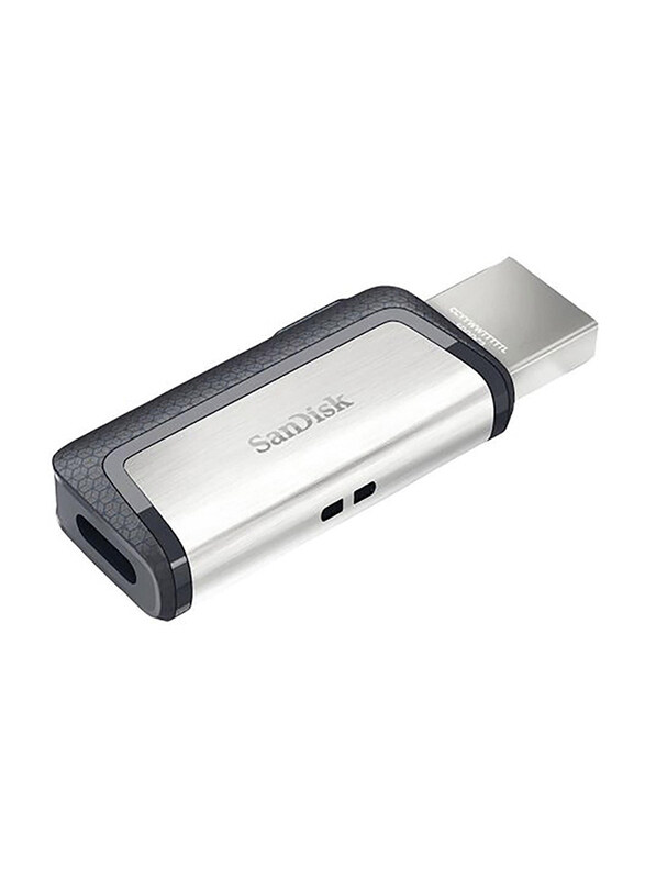 

SanDisk 128GB Ultra OTG Dual Drive USB Type-C Flash Drive, Black/Silver