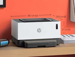 HP Neverstop 1000w Wi-Fi Laser Printer, White