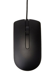 Dell MS116 USB Wired Optical Mouse, Black