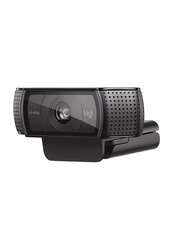 Logitech C920 Pro 1080P Full HD Webcam, Black