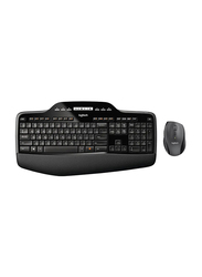 Logitech MK710 Wireless English Keyboard and Mouse Combo Set, Black