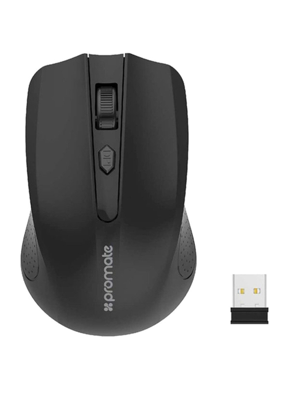 Shop Promate Contour Wireless Mice, Black