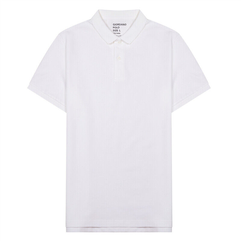 

Giordano Men's Solid Cotton Polo