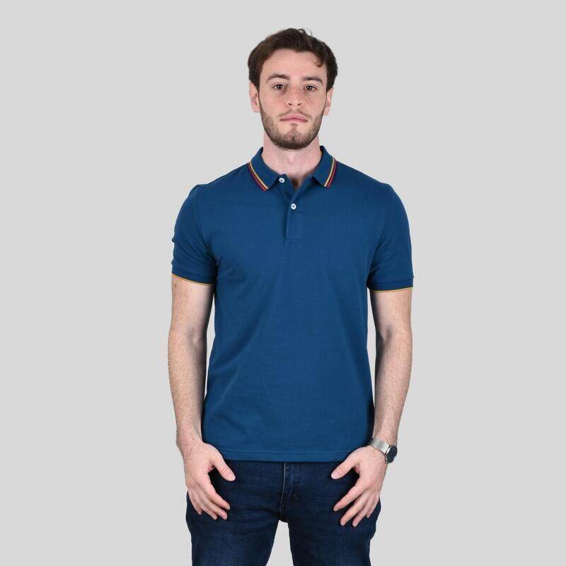 

Giordano Men's Solid Cotton Polo