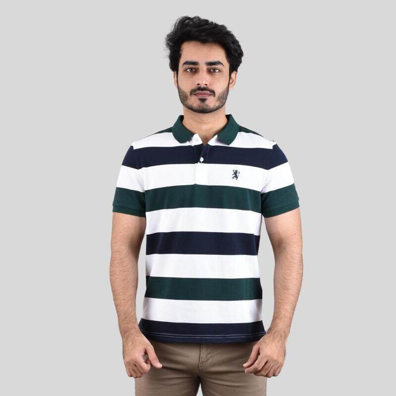 

Giordano Men's Stripe Polo