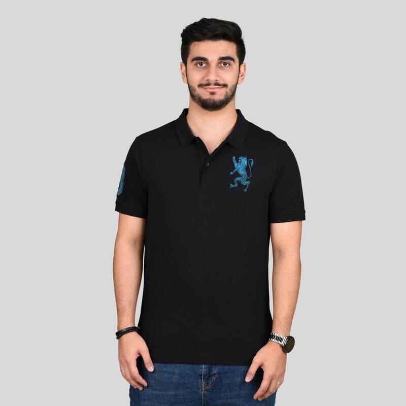 

Giordano Men's 3D Lion Polo