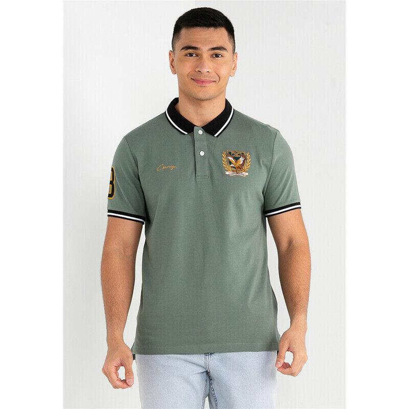 

Giordano Men's Bold Embroidery Polo